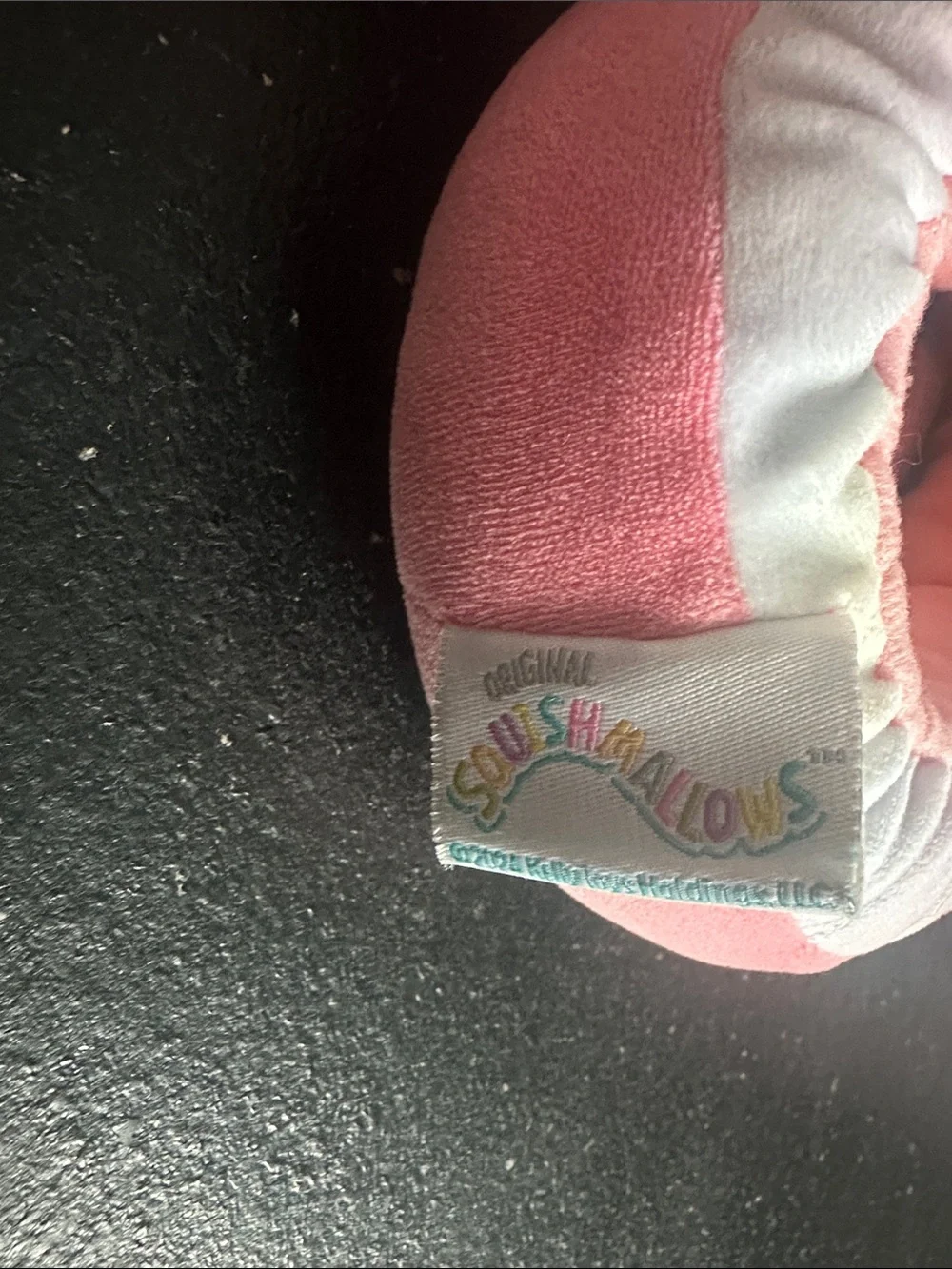 Squishmallows Girls Pink Unicorn Cat slipper 2-3